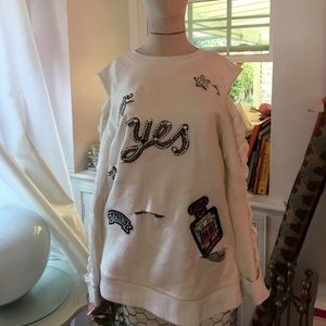 NWT Banana Republic Repurposed Sweatshirt